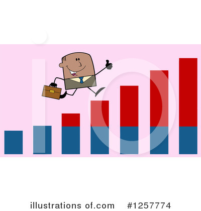 Royalty-Free (RF) Bar Graph Clipart Illustration by Hit Toon - Stock Sample #1257774