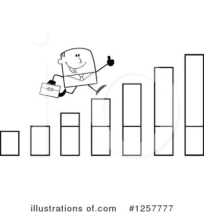 Bar Graph Clipart #1257777 by Hit Toon