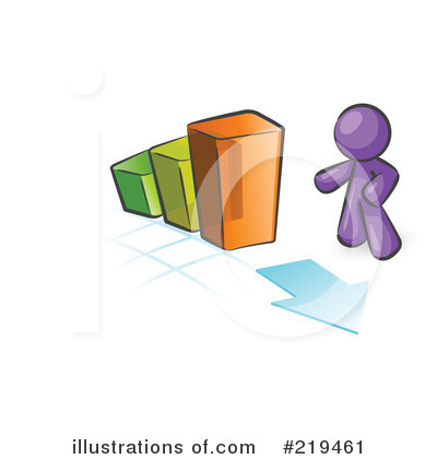 Royalty-Free (RF) Bar Graph Clipart Illustration by Leo Blanchette - Stock Sample #219461