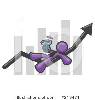 Royalty-Free (RF) Bar Graph Clipart Illustration by Leo Blanchette - Stock Sample #219471