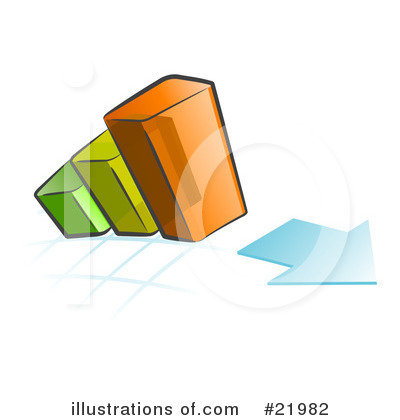 Royalty-Free (RF) Bar Graph Clipart Illustration by Leo Blanchette - Stock Sample #21982