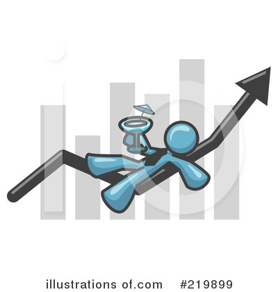 Royalty-Free (RF) Bar Graph Clipart Illustration by Leo Blanchette - Stock Sample #219899
