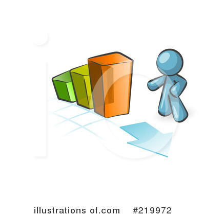 Royalty-Free (RF) Bar Graph Clipart Illustration by Leo Blanchette - Stock Sample #219972