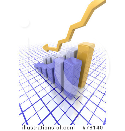 Royalty-Free (RF) Bar Graph Clipart Illustration by KJ Pargeter - Stock Sample #78140