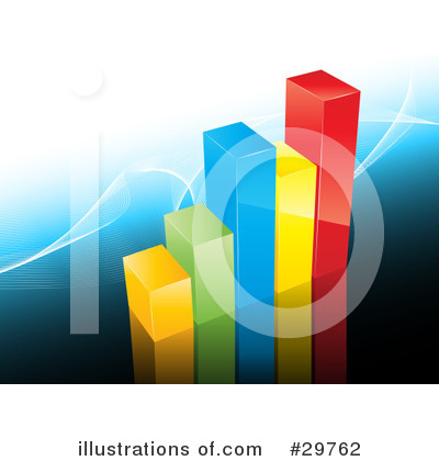 Royalty-Free (RF) Bar Graphs Clipart Illustration by KJ Pargeter - Stock Sample #29762