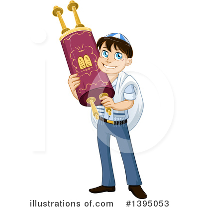 Royalty-Free (RF) Bar Mitzvah Clipart Illustration by Liron Peer - Stock Sample #1395053