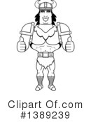 Barbarian Clipart #1389239 by Cory Thoman