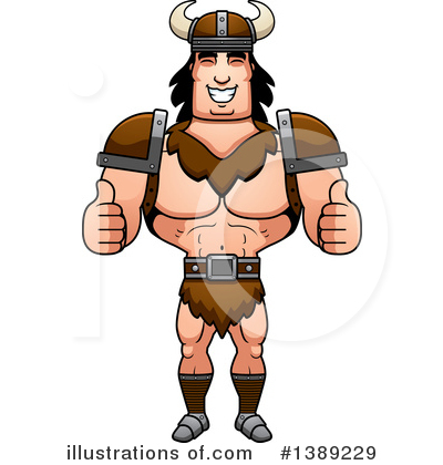 Royalty-Free (RF) Barbarian Man Clipart Illustration by Cory Thoman - Stock Sample #1389229