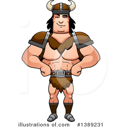 Barbarian Man Clipart #1389231 by Cory Thoman