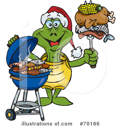 Royalty-Free (RF) Barbecue Clipart Illustration by Dennis Holmes Designs - Stock Sample #70166