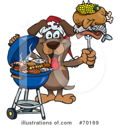 Barbecue Clipart #70169 by Dennis Holmes Designs