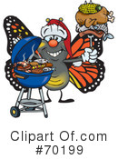 Barbecue Clipart #70199 by Dennis Holmes Designs