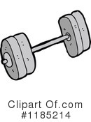 Barbell Clipart #1185214 by lineartestpilot
