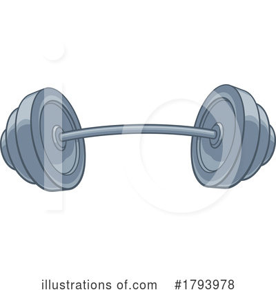 Weightlifting Clipart #1793978 by AtStockIllustration