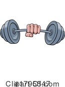 Barbell Clipart #1795547 by AtStockIllustration