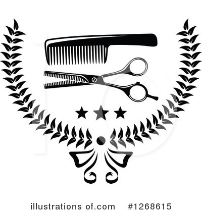Royalty-Free (RF) Barber Clipart Illustration by Vector Tradition SM - Stock Sample #1268615