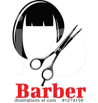 Royalty-Free (RF) Barber Clipart Illustration by Vector Tradition SM - Stock Sample #1274150