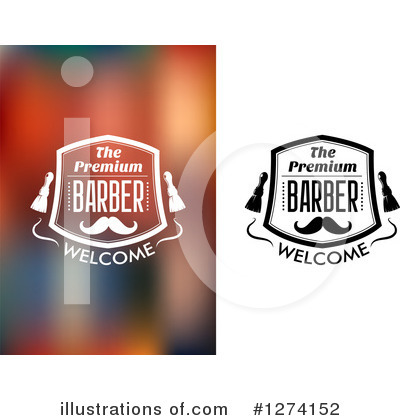 Royalty-Free (RF) Barber Clipart Illustration by Vector Tradition SM - Stock Sample #1274152
