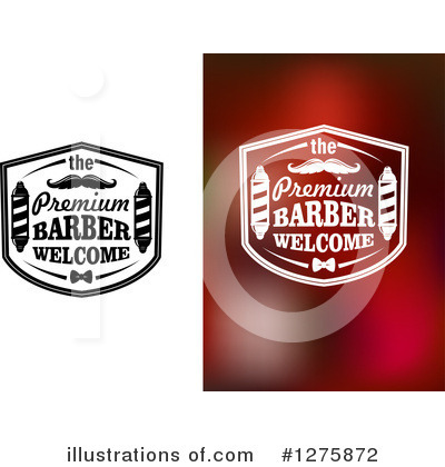 Barber Pole Clipart #1275872 by Vector Tradition SM