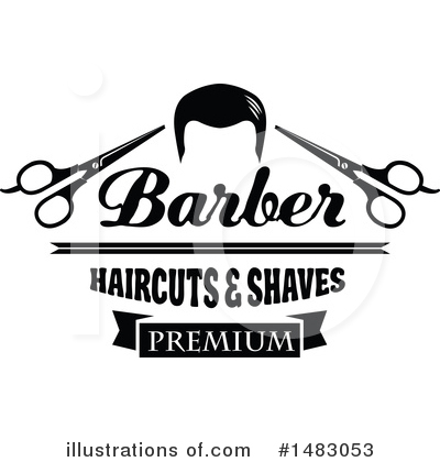 Royalty-Free (RF) Barber Clipart Illustration by Vector Tradition SM - Stock Sample #1483053