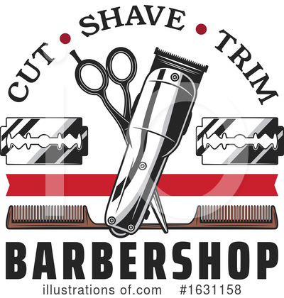 Royalty-Free (RF) Barber Clipart Illustration by Vector Tradition SM - Stock Sample #1631158