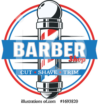 Royalty-Free (RF) Barber Clipart Illustration by Vector Tradition SM - Stock Sample #1693820