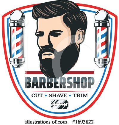 Royalty-Free (RF) Barber Clipart Illustration by Vector Tradition SM - Stock Sample #1693822