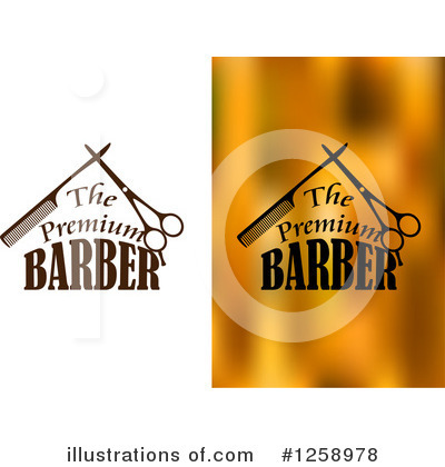 Royalty-Free (RF) Barber Shop Clipart Illustration by Vector Tradition SM - Stock Sample #1258978