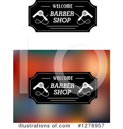 Royalty-Free (RF) Barber Shop Clipart Illustration by Vector Tradition SM - Stock Sample #1276957