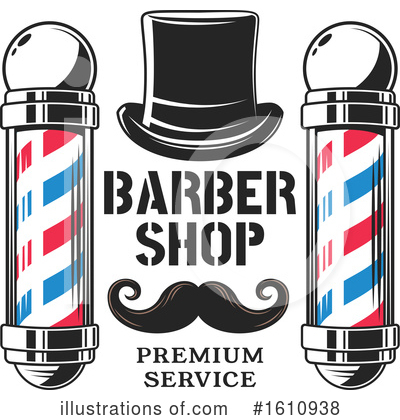 Royalty-Free (RF) Barber Shop Clipart Illustration by Vector Tradition SM - Stock Sample #1610938