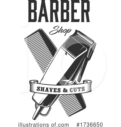 Royalty-Free (RF) Barber Shop Clipart Illustration by Vector Tradition SM - Stock Sample #1736650