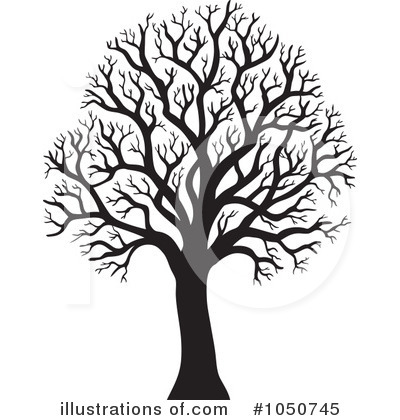 Royalty-Free (RF) Bare Tree Clipart Illustration by visekart - Stock Sample #1050745