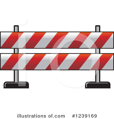 Road Block Clipart #1239169 by Lal Perera