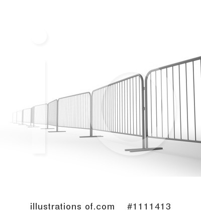 Royalty-Free (RF) Barrier Clipart Illustration by Mopic - Stock Sample #1111413