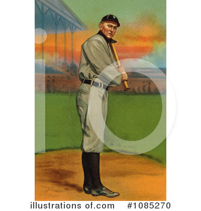 Royalty-Free (RF) Baseball Card Clipart Illustration by JVPD - Stock Sample #1085270