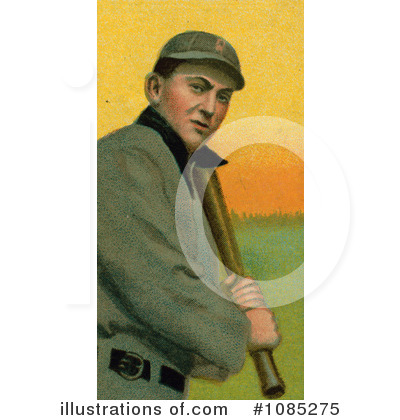 Ty Cobb Clipart #1085275 by JVPD