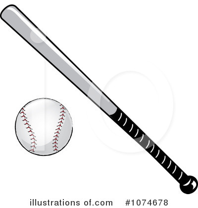 Royalty-Free (RF) Baseball Clipart Illustration by Pams Clipart - Stock Sample #1074678
