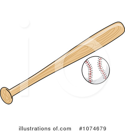 Royalty-Free (RF) Baseball Clipart Illustration by Pams Clipart - Stock Sample #1074679