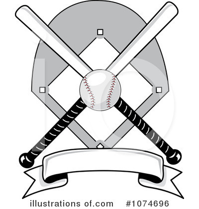 Baseball Diamond Clipart #1074696 by Pams Clipart
