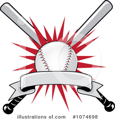 Royalty-Free (RF) Baseball Clipart Illustration by Pams Clipart - Stock Sample #1074698