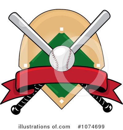 Baseball Diamond Clipart #1074699 by Pams Clipart