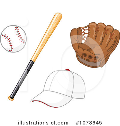 Royalty-Free (RF) Baseball Clipart Illustration by yayayoyo - Stock Sample #1078645