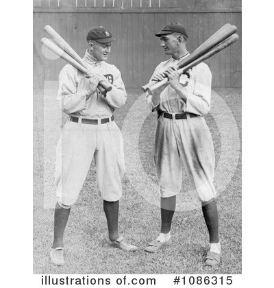 Royalty-Free (RF) Baseball Clipart Illustration by JVPD - Stock Sample #1086315
