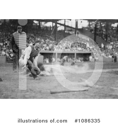 Royalty-Free (RF) Baseball Clipart Illustration by JVPD - Stock Sample #1086335