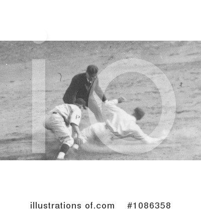 Royalty-Free (RF) Baseball Clipart Illustration by JVPD - Stock Sample #1086358