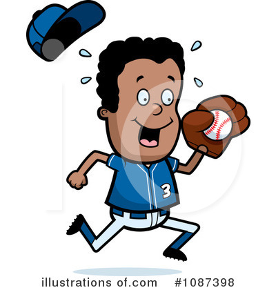 Baseball Mitt Clipart #1087398 by Cory Thoman