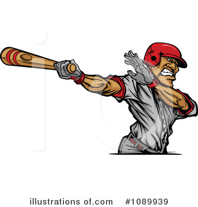 Royalty-Free (RF) Baseball Clipart Illustration by Chromaco - Stock Sample #1089939