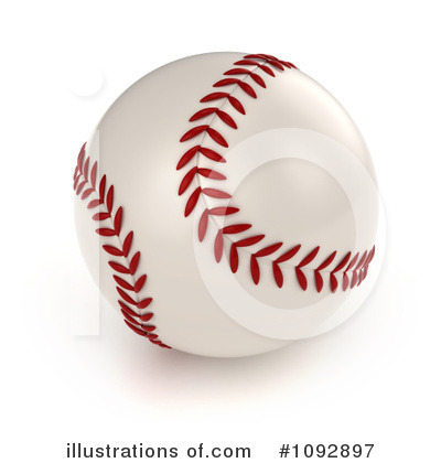 Royalty-Free (RF) Baseball Clipart Illustration by BNP Design Studio - Stock Sample #1092897