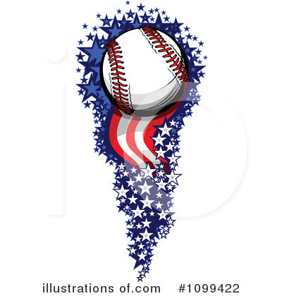 Royalty-Free (RF) Baseball Clipart Illustration by Chromaco - Stock Sample #1099422