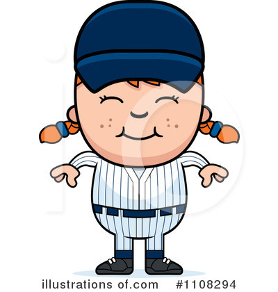 Royalty-Free (RF) Baseball Clipart Illustration by Cory Thoman - Stock Sample #1108294